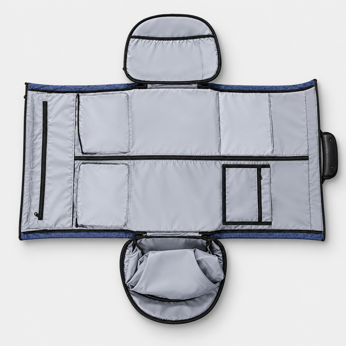 Borsa porta-abiti da viaggio convertibile da 36L con tracolla