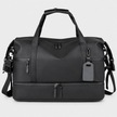 Large Capacity Travel Duffle Bag with Shoe Compartment & Luggage Strap