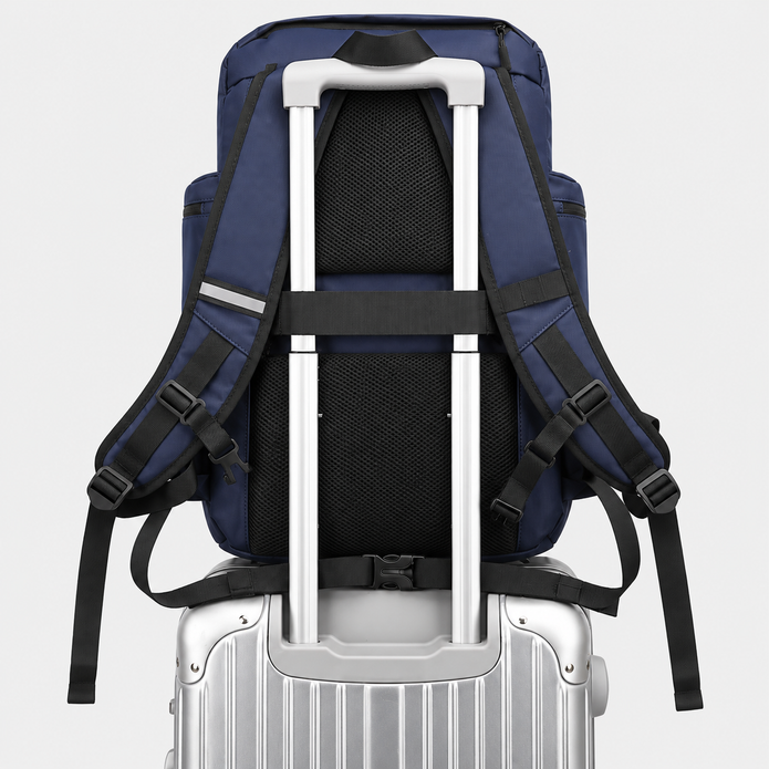 45L Large Capacity Travel Backpack with Shoe Compartment & USB Port