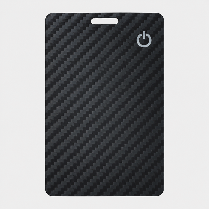 Ultra-Slim Smart Wallet Tracker Card for Apple Find My – Wireless Rechargeable Item Finder Locator Tag