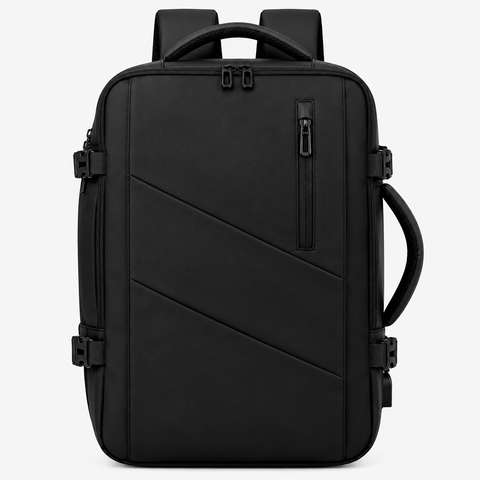 Rucsac de voiaj cu compresie prin vacuum, extensibil, de 40L, cu compartiment pentru laptop