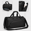 Large Capacity Waterproof Travel Duffle Bag with Shoe Compartment & Dry-Wet Pocket