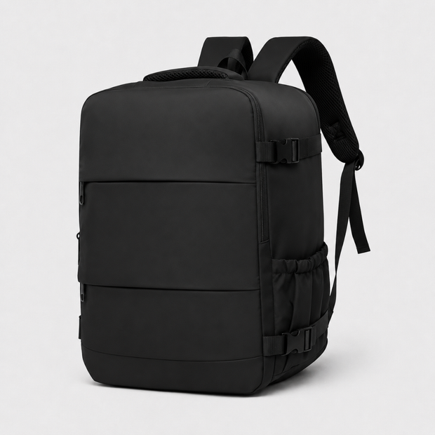Practical Travel Backpack with Independent Shoe Compartment
