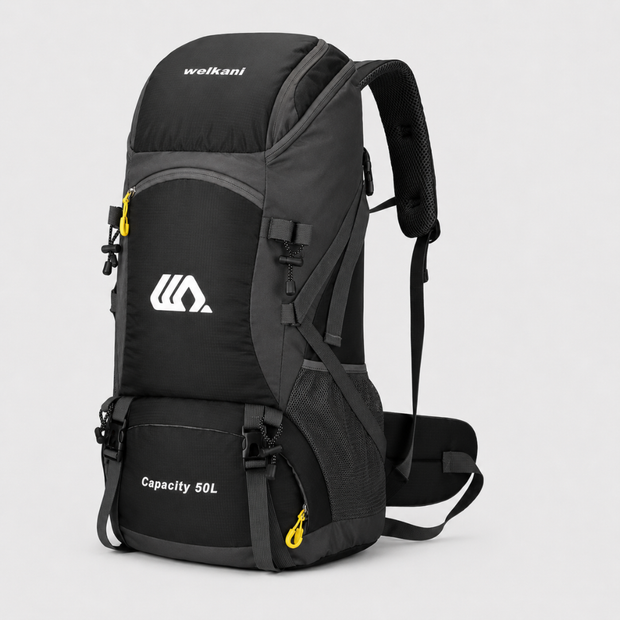 50L Travel Backpack - Waterproof Camping & Hiking Rucksack