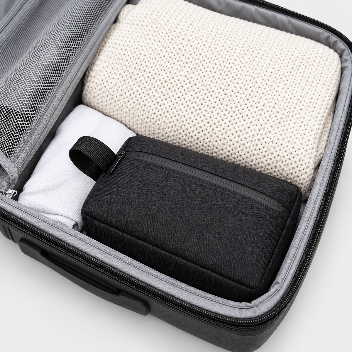 Rucsac de voiaj cu compresie prin vacuum, extensibil, de 40L, cu compartiment pentru laptop