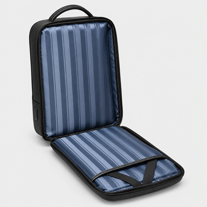 Rucsac de voiaj cu compresie prin vacuum, extensibil, de 40L, cu compartiment pentru laptop