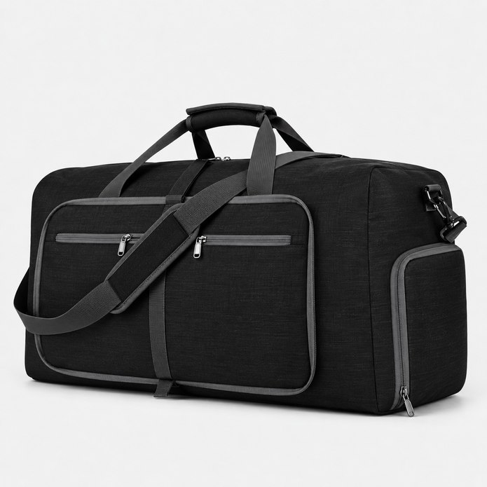 Rucsac de voiaj extensibil, aprobat pentru avion, cu pompă manuală