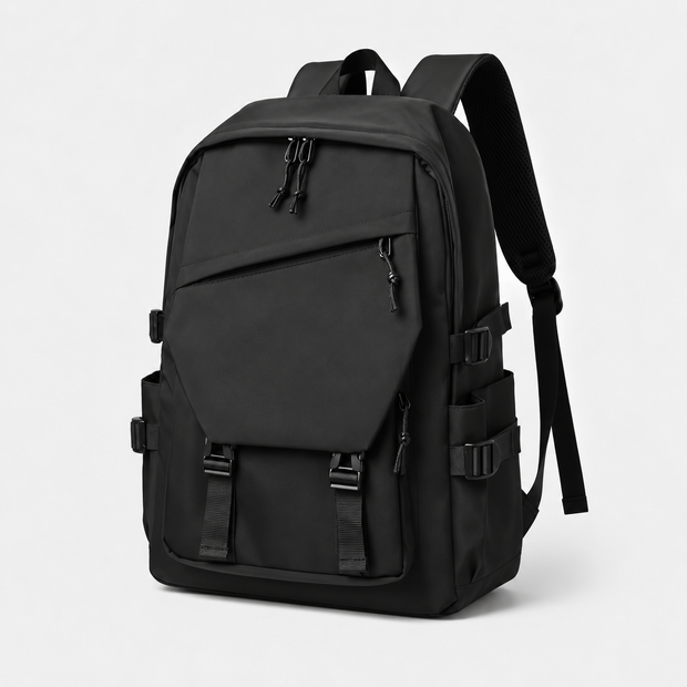 Large Capacity 15.6" Laptop Backpack with USB Charging Port & Anti-Theft Hidden Pockets