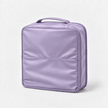 Borsa da viaggio portatile per articoli da toilette con fascia per il manico del bagaglio e scomparti multipli