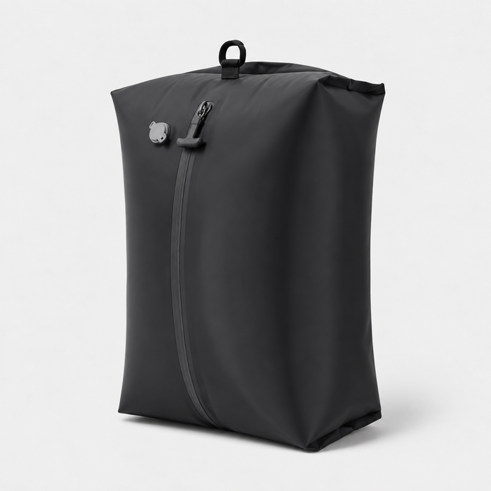 Sac de depozitare cu compresie în vid din TPU impermeabil - Organizator tip cub pentru călătorii