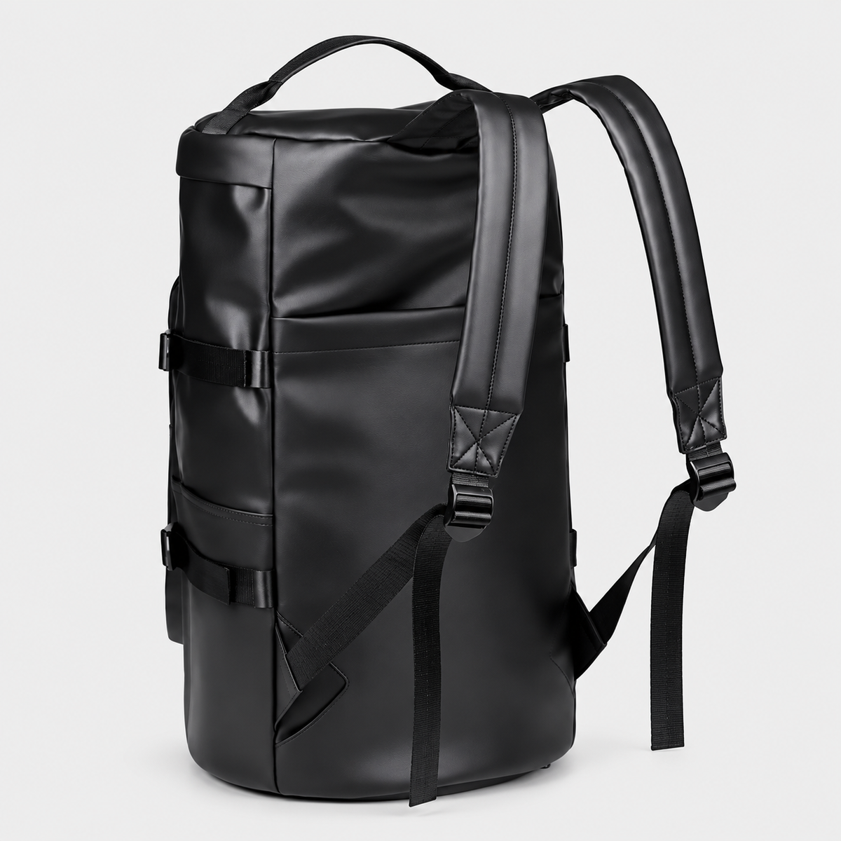 Rucsac de voiaj tip geantă sport, omologat pentru bagajul de mână, cu compartiment pentru pantofi