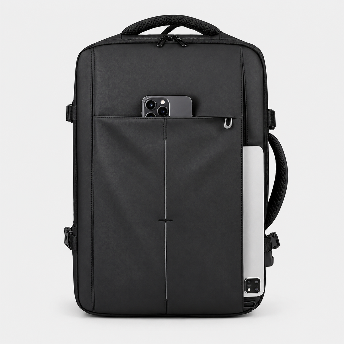 Rucsac de voiaj cu compresie prin vacuum, extensibil, de 40L, cu compartiment pentru laptop