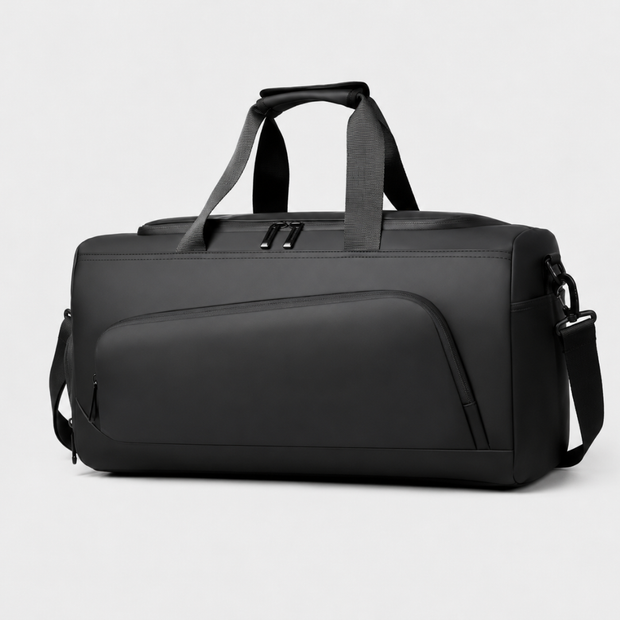 Sports Gym Bag - Large Capacity Duffel Bag with Shoe Storage