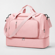 Large Capacity Carry-On Travel Bag - Lightweight with Shoe Compartment
