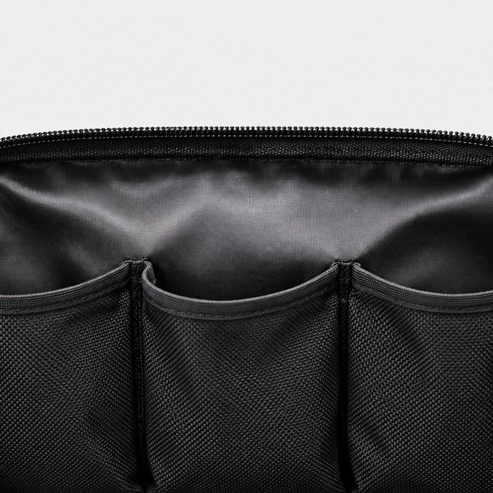 Compact Water-Resistant Toiletry Bag with Front Pocket