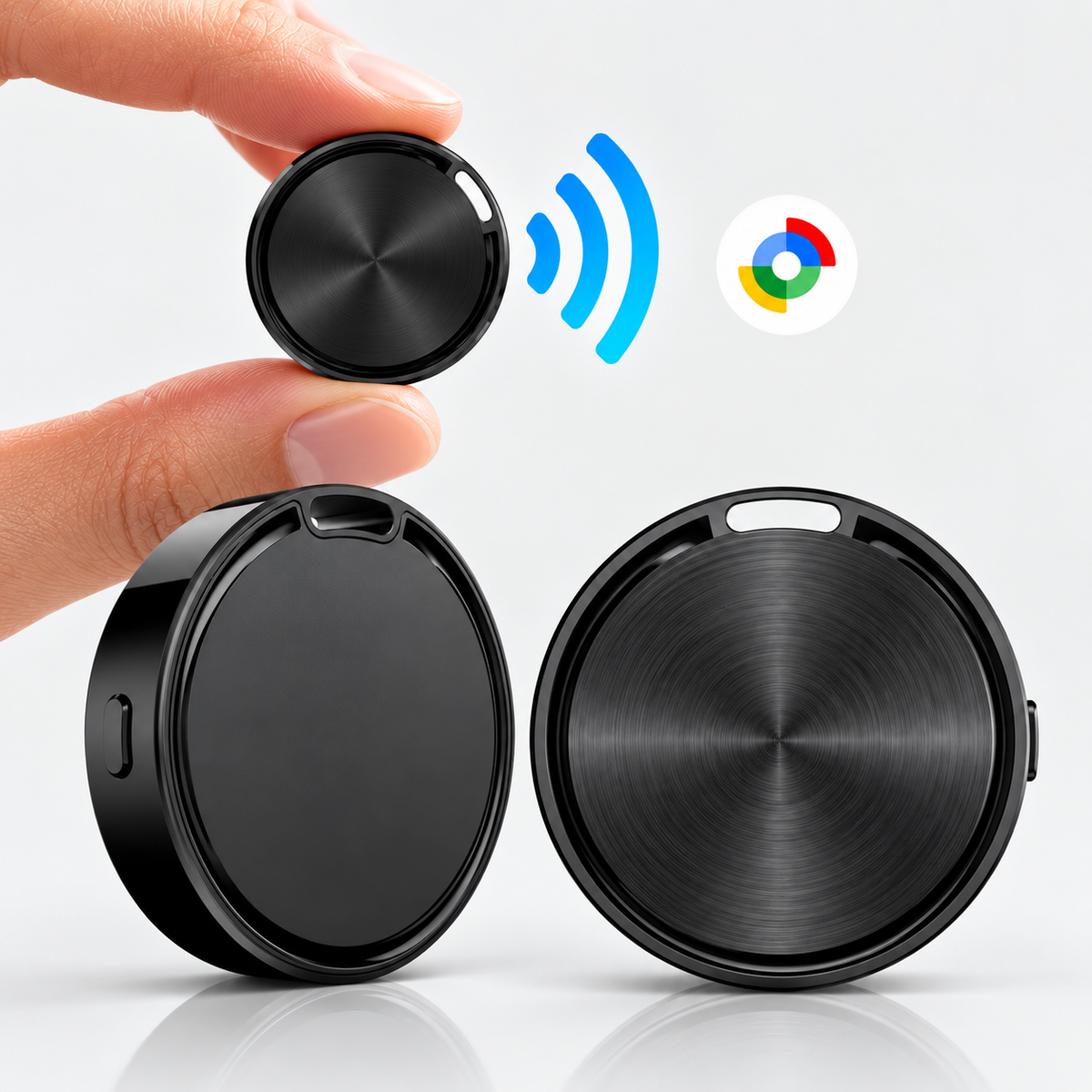 Android Smart Tag GPS Tracker – Works with Android Find Hub & Google Location for Keys, Luggage & Pets