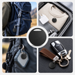 Mini Smart Tag Bluetooth Tracker for Keys, Wallet, Luggage & Backpacks (iOS Compatible)