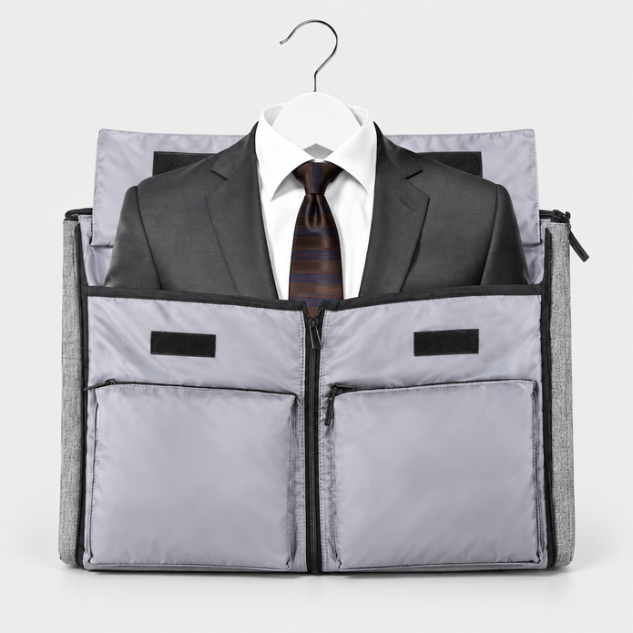 Borsa porta-abiti da viaggio convertibile da 36L con tracolla