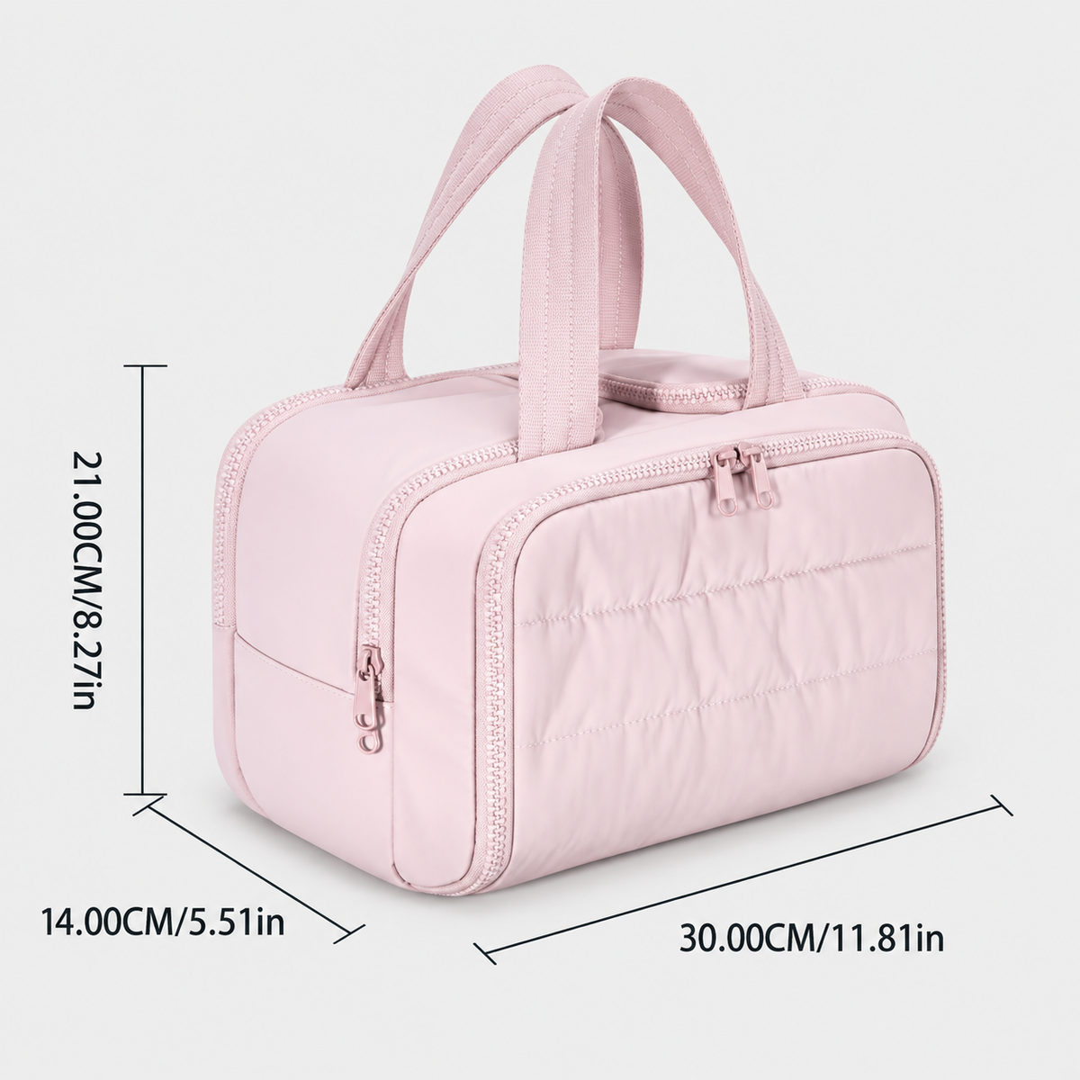 Dimensiuni - Rucsac de voiaj cu compresie prin vacuum, extensibil, de 40L, cu compartiment pentru laptop