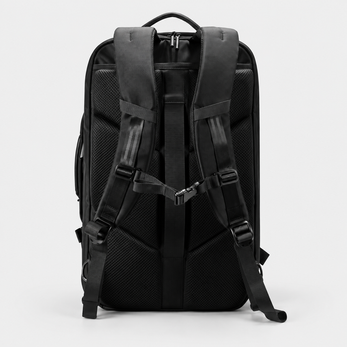 Rucsac de voiaj cu compresie prin vacuum, extensibil, de 40L, cu compartiment pentru laptop