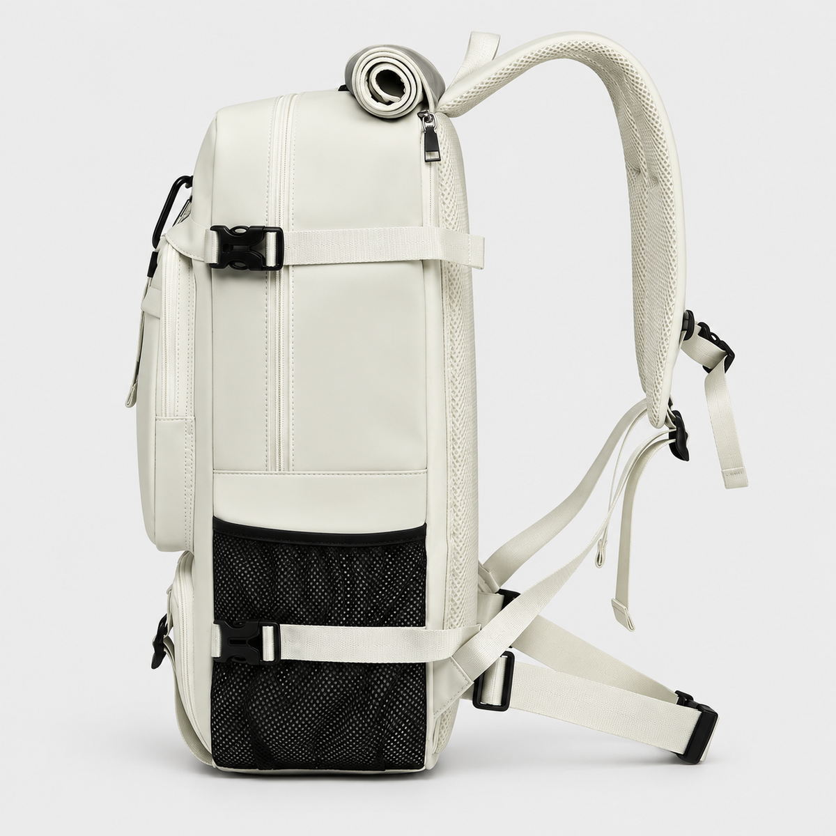 Rucsac de călătorie și geantă de voiaj multifuncțională de 55L cu compartiment pentru laptop de 17,3 inch