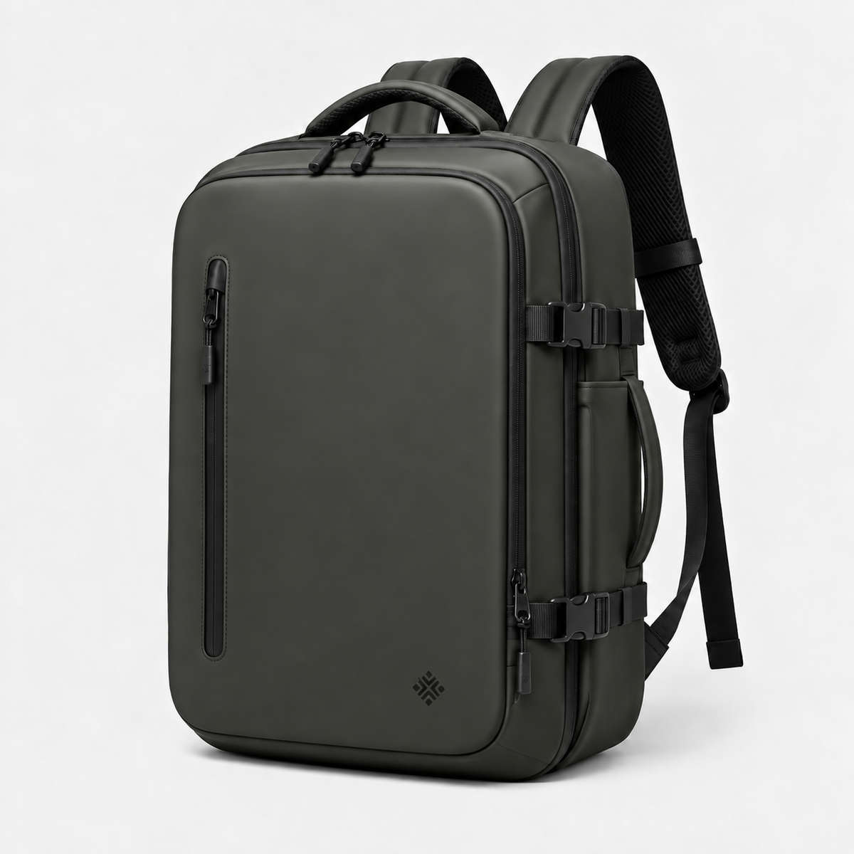 15.6-Inch Laptop Vacuum Compression Travel Backpack - Convertible Carry-On Bag