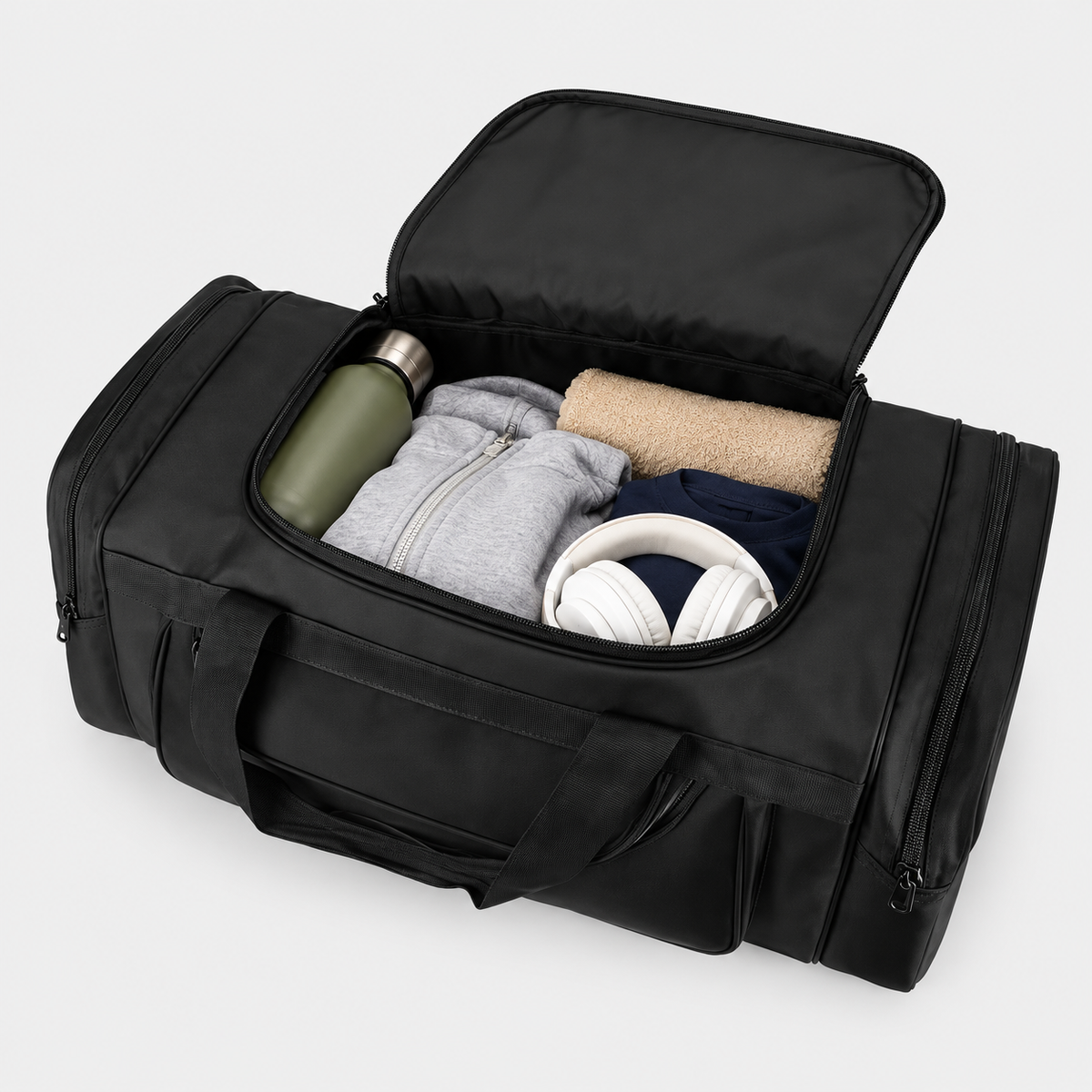 Geantă duffel rezistentă pentru camping și drumeții - geantă impermeabilă de depozitare și bagaj de voiaj