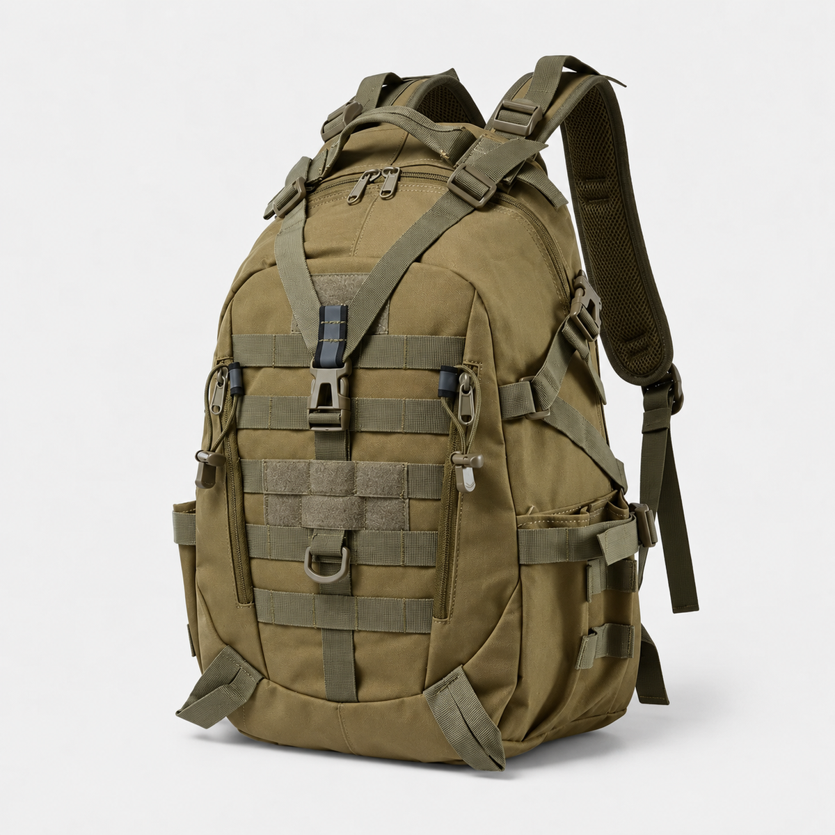 Rucsac tactic reflectorizant pentru exterior - Rucsac MOLLE impermeabil pentru drumeții și camping
