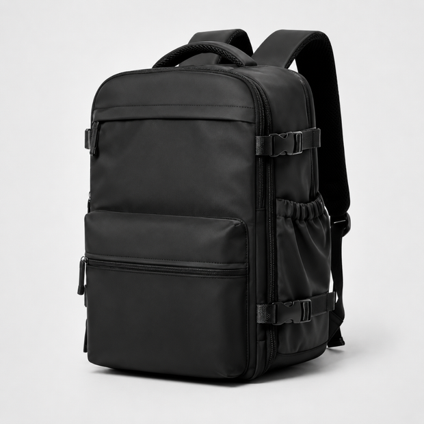 Expandable Vacuum Travel Backpack - Large Capacity Softback Design