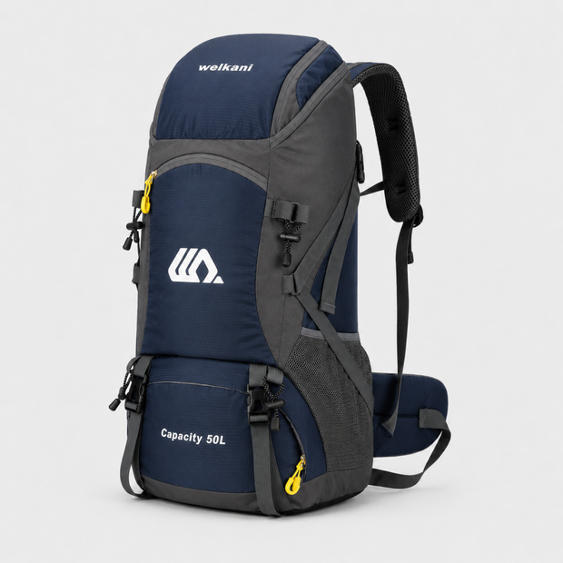 50L Travel Backpack - Waterproof Camping & Hiking Rucksack