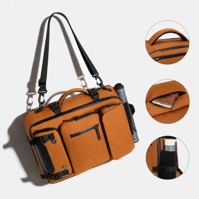 Vacuum Compression Backpack - Space-Saving Design for Travel & Commuting