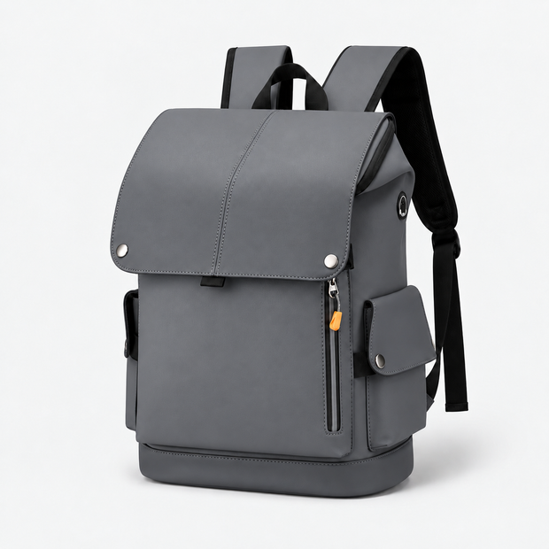 Urban Flap-Top Travel Backpack - Water-Resistant Commuter Daypack