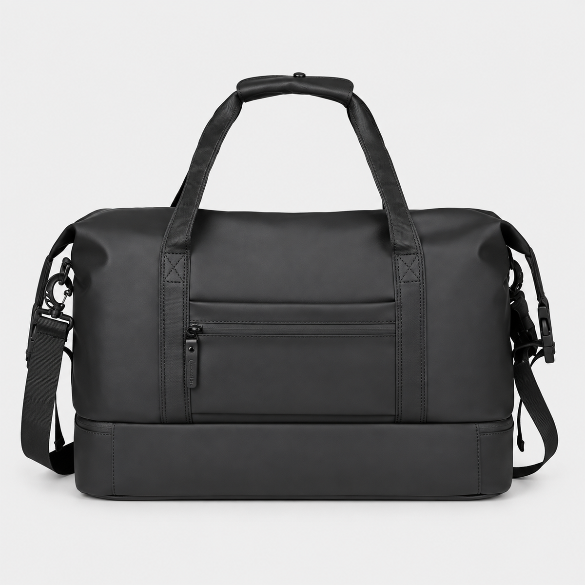 Large Capacity Travel Duffle Bag with Shoe Compartment & Luggage Strap