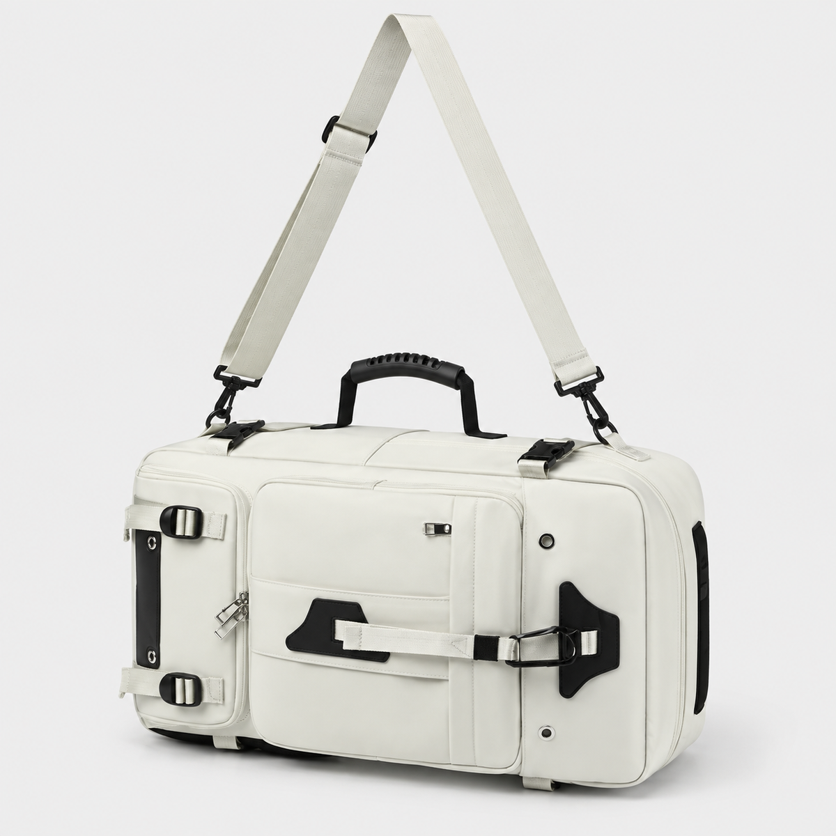 Rucsac de călătorie și geantă de voiaj multifuncțională de 55L cu compartiment pentru laptop de 17,3 inch