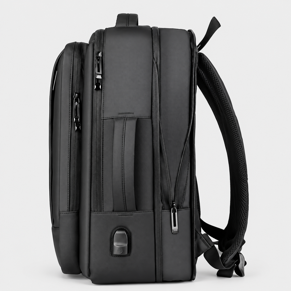 Rucsac de voiaj cu compresie prin vacuum, extensibil, de 40L, cu compartiment pentru laptop