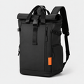 Rucsac de exterior de călătorie cu închidere rulată - Daypack extensibil, rezistent la apă pentru navetă