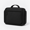 Foldable Hanging Travel Toiletry Organizer with Side Zipper Pockets