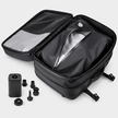 Rucsac de voiaj cu compresie prin vacuum, extensibil, de 40L, cu compartiment pentru laptop