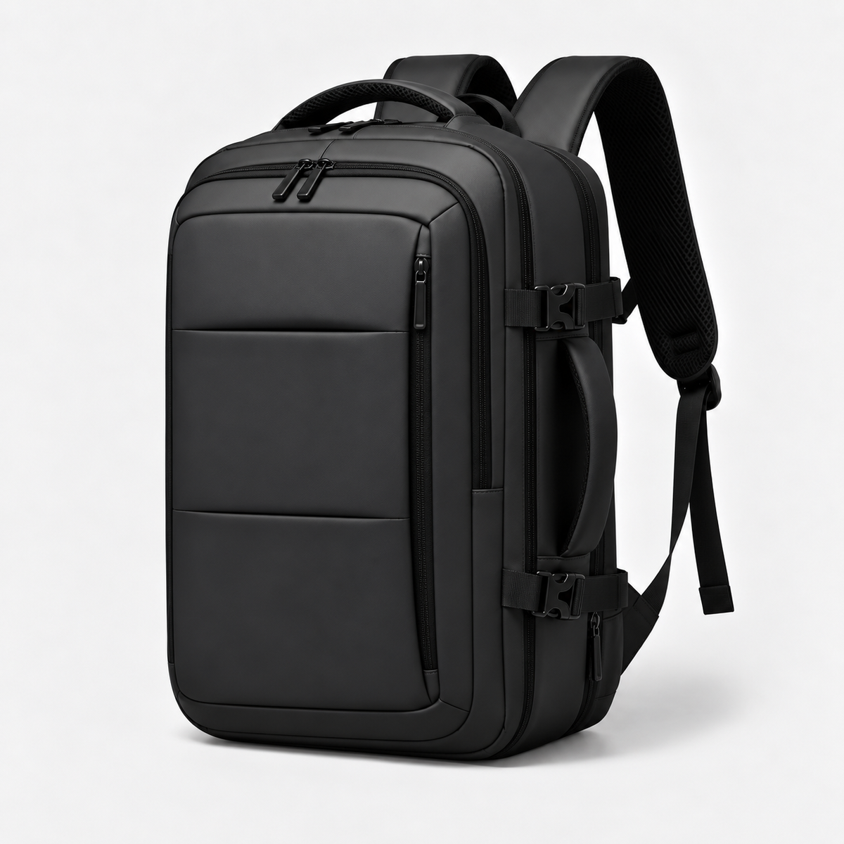 Rucsac de voiaj cu compresie prin vacuum, extensibil, de 40L, cu compartiment pentru laptop