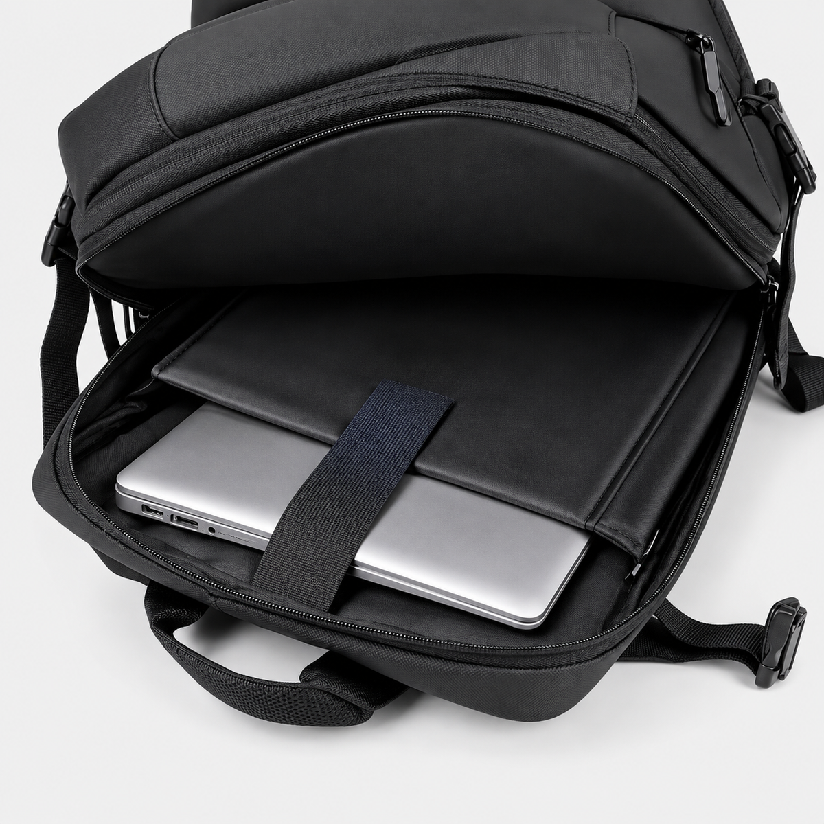 Rucsac de voiaj cu compresie prin vacuum, extensibil, de 40L, cu compartiment pentru laptop