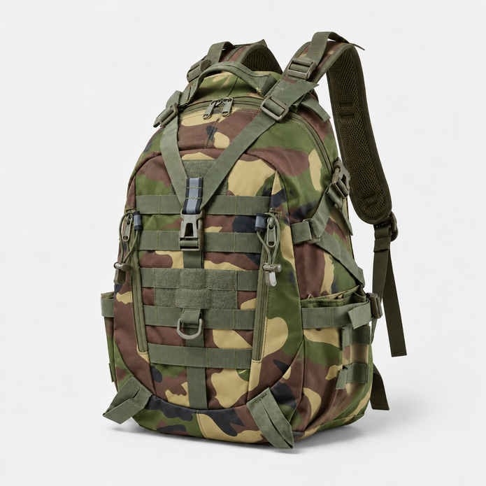 Rucsac tactic reflectorizant pentru exterior - Rucsac MOLLE impermeabil pentru drumeții și camping