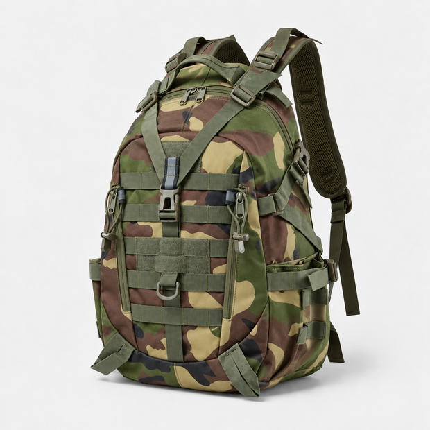 Rucsac tactic reflectorizant pentru exterior - Rucsac MOLLE impermeabil pentru drumeții și camping