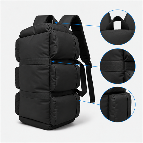 Rucsac tactic de voiaj 90L - Geantă de drumeție și camping de exterior rezistentă
