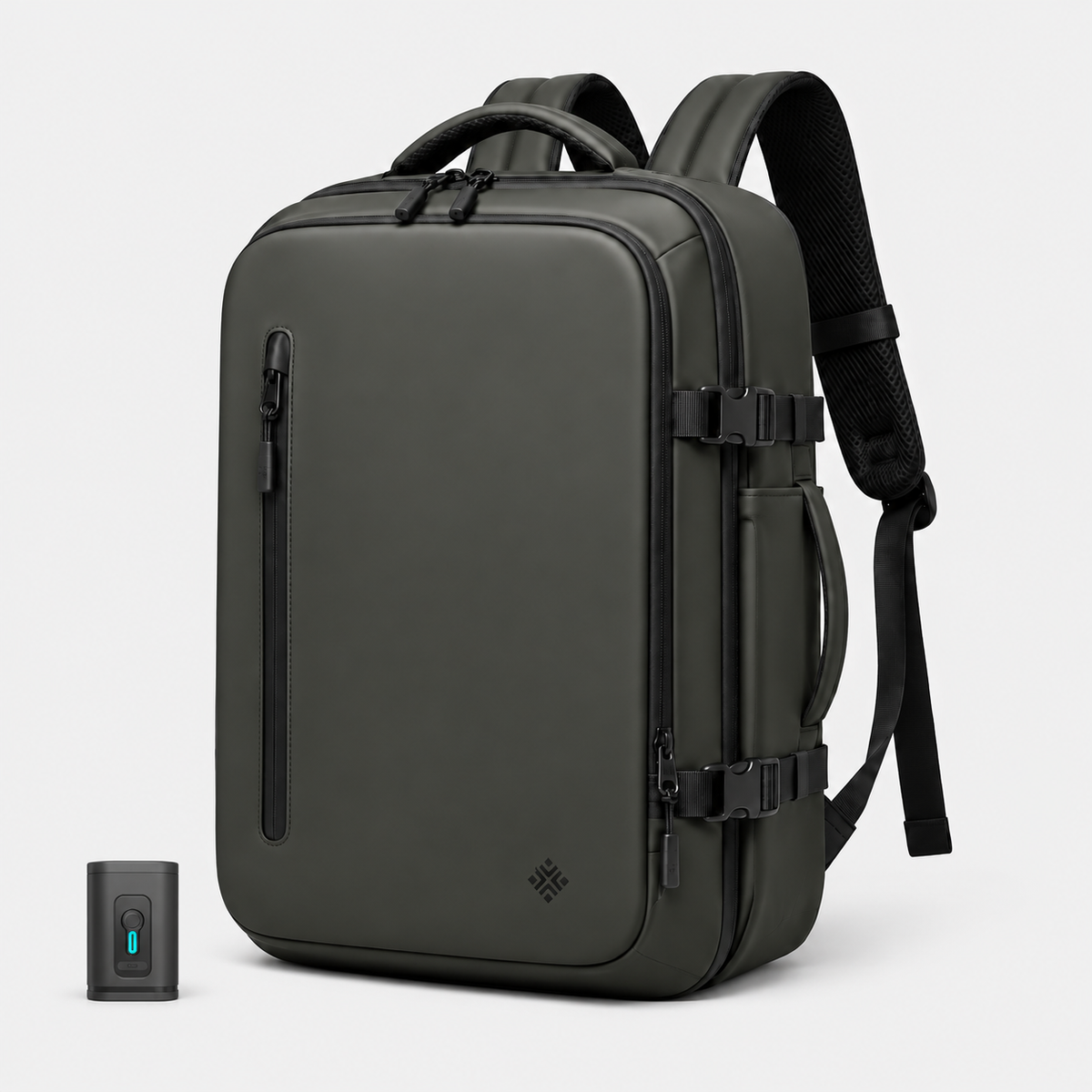 15.6-Inch Laptop Vacuum Compression Travel Backpack - Convertible Carry-On Bag