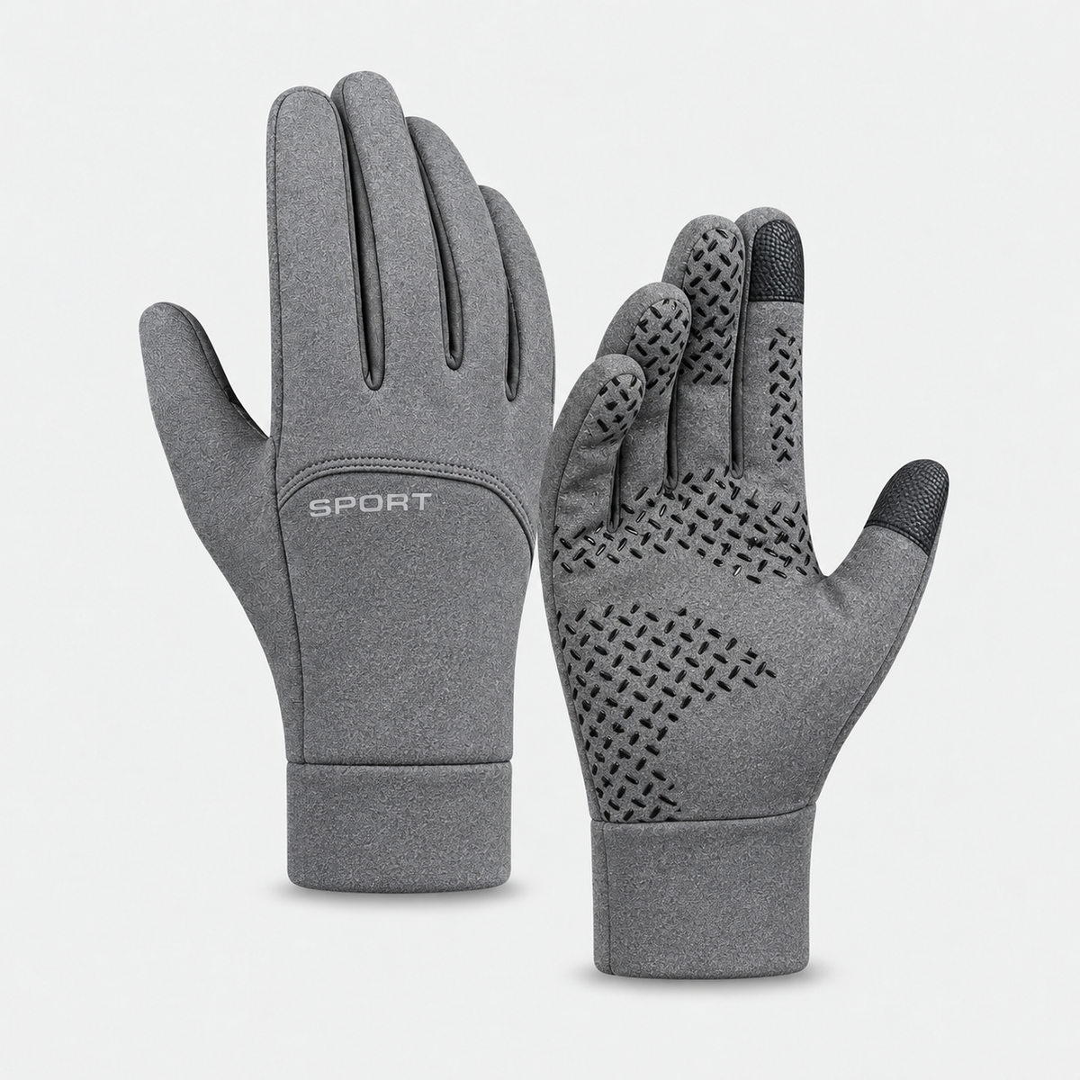 Water-Repellent Thermal Winter Gloves – Non-Slip Touchscreen Outdoor Sports Gloves