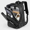 Rucsac de voiaj cu compresie prin vacuum, extensibil, de 40L, cu compartiment pentru laptop