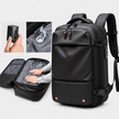 Rucsac de călătorie compresibil, cu pompă electrică, 60L, extensibil