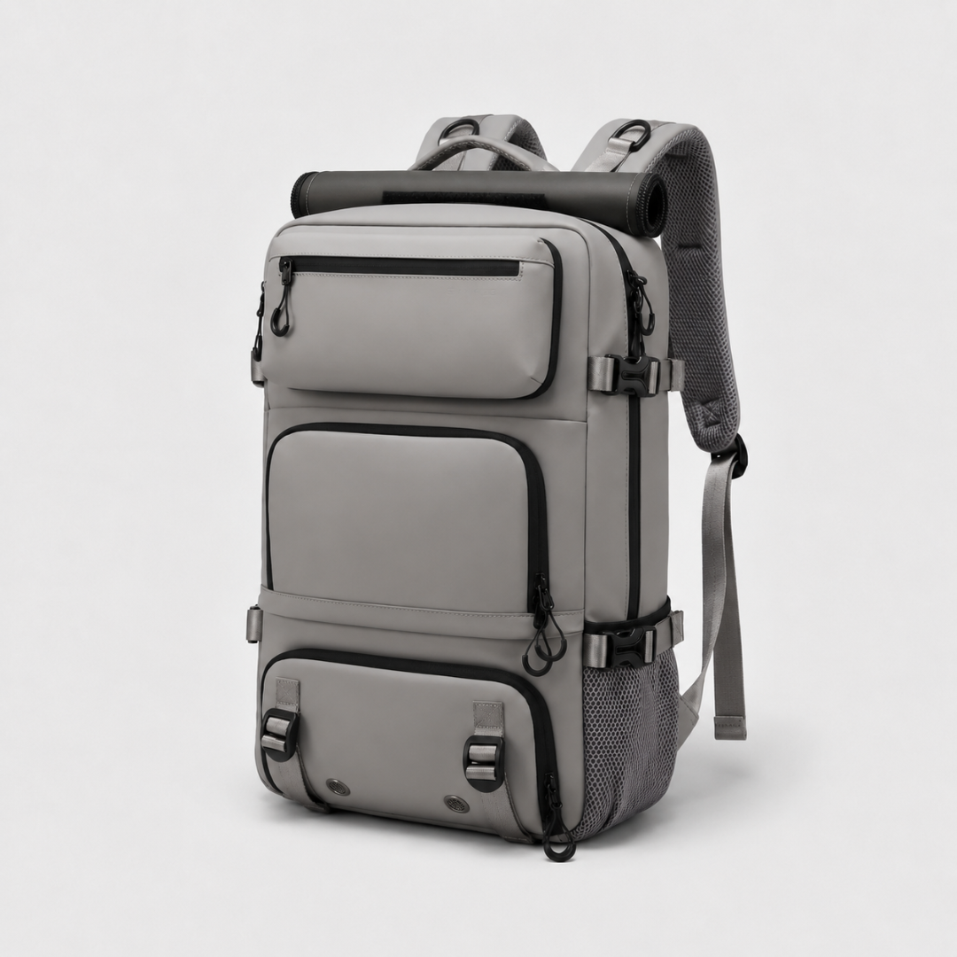 Waterproof Multi-Compartment Commuter Backpack - Organized Daily Carry
