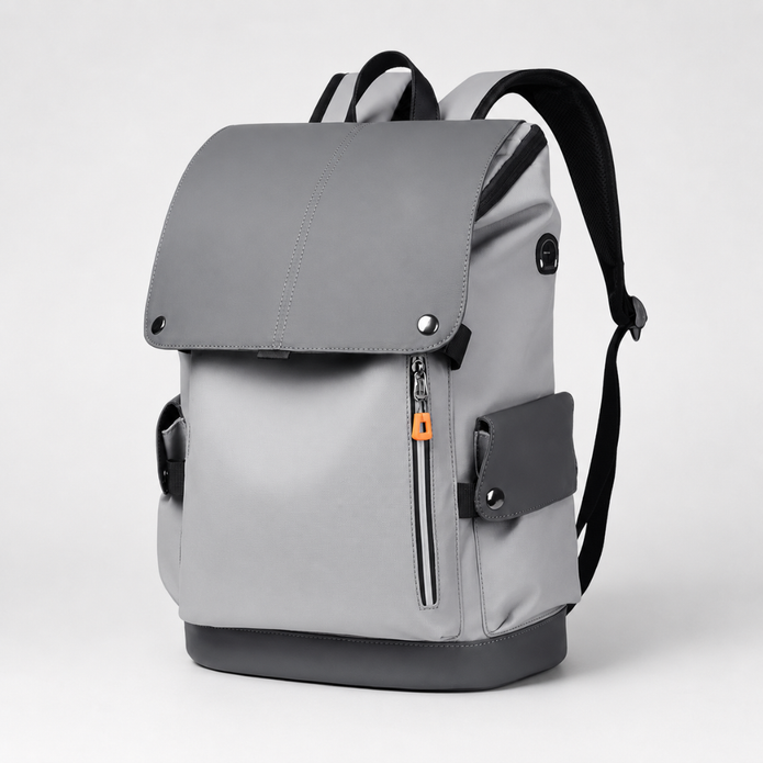 Business Laptop Backpack 14 Inch - Water-Repellent with USB Charging Port