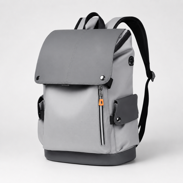 Business Laptop Backpack 14 Inch - Water-Repellent with USB Charging Port